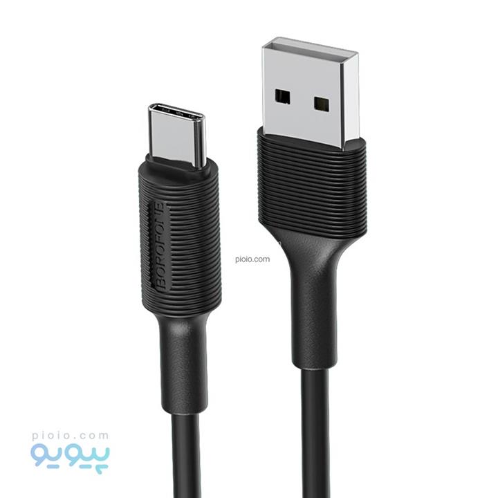 کابل تبدیل USB به USB-C بروفون مدل BX1 طول ۱ متر